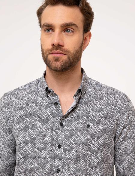 Siyah Slim Fit Gömlek - 50195197014