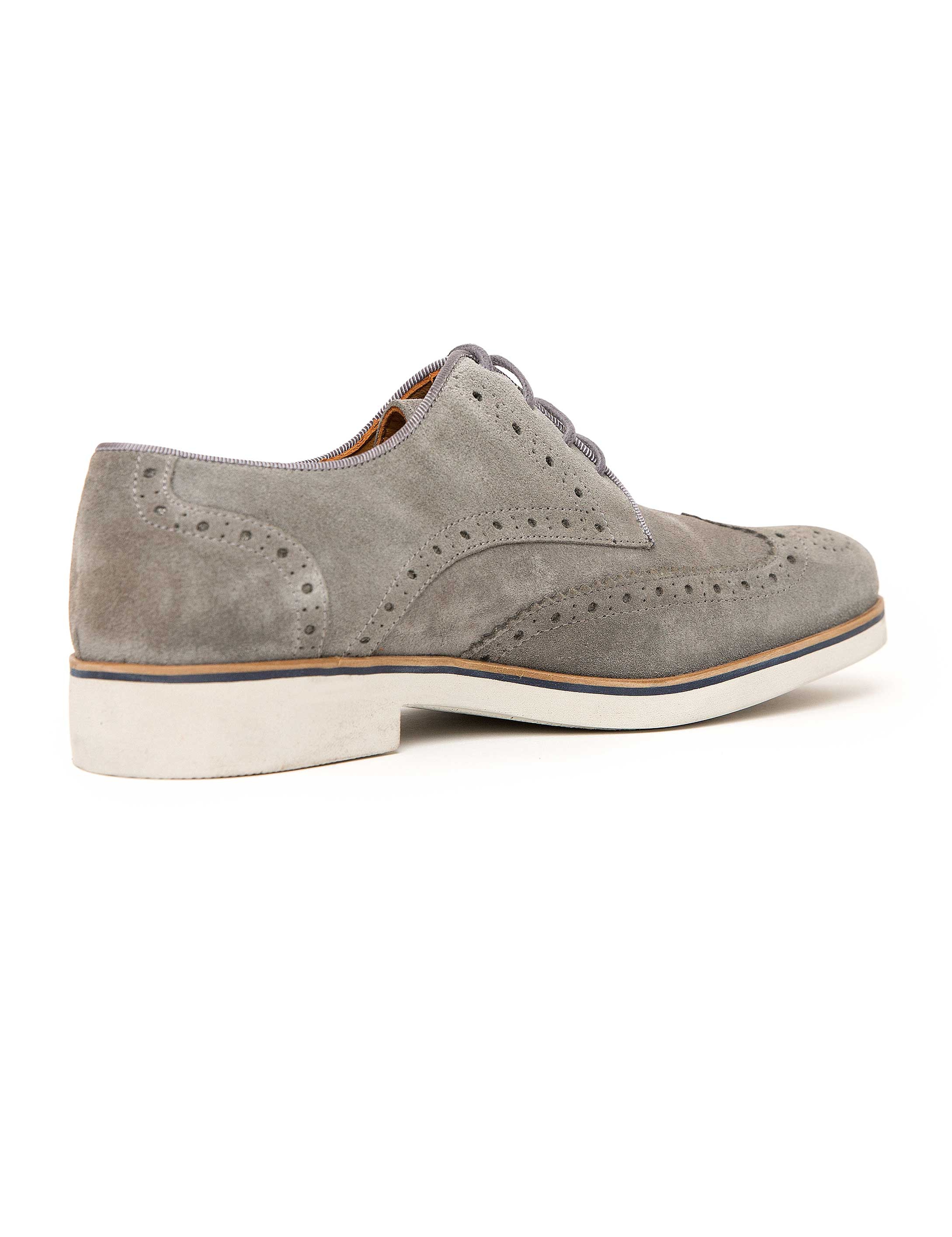 Gri Slim Fit Ayakkabı - Image 3