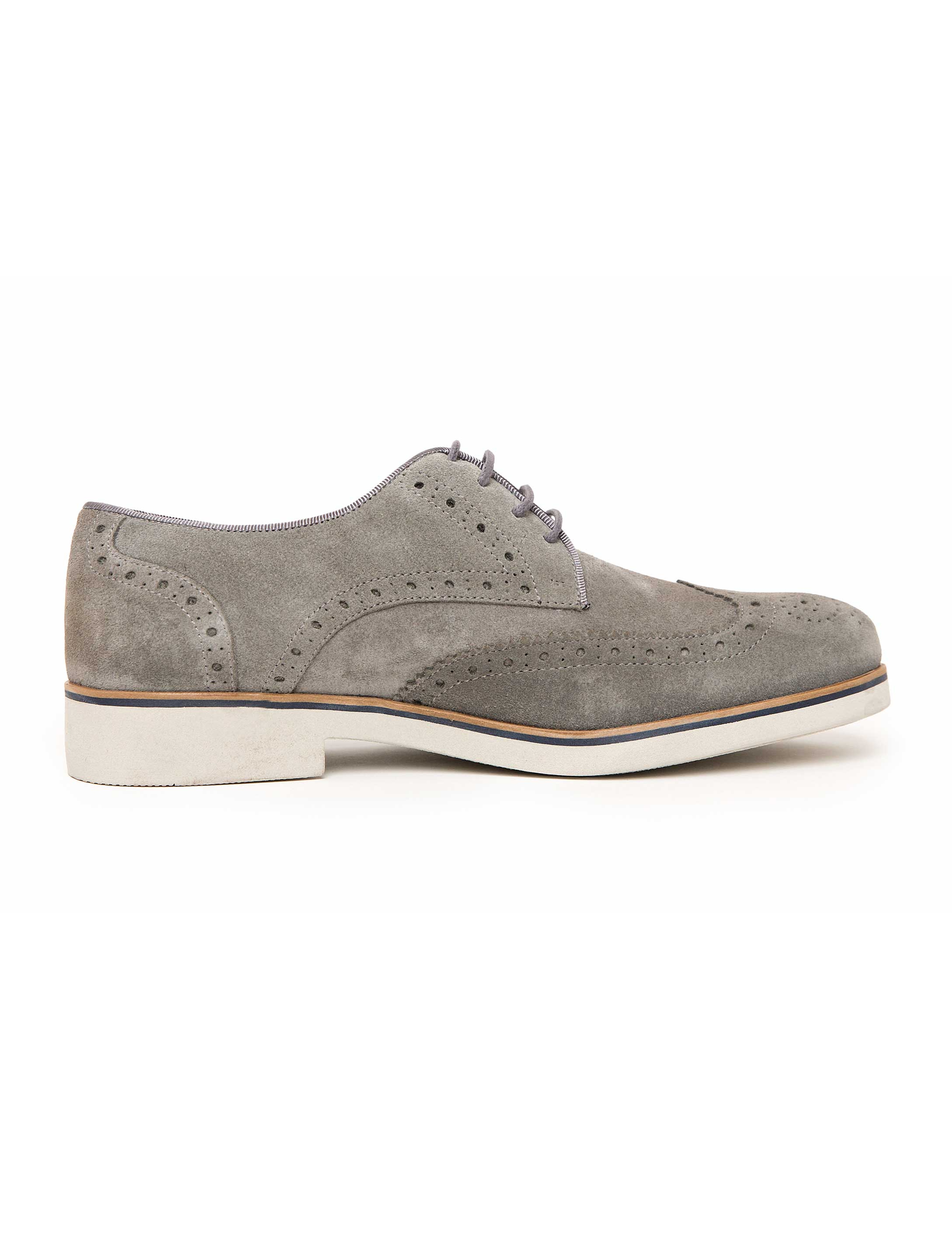 Gri Slim Fit Ayakkabı - Image 2