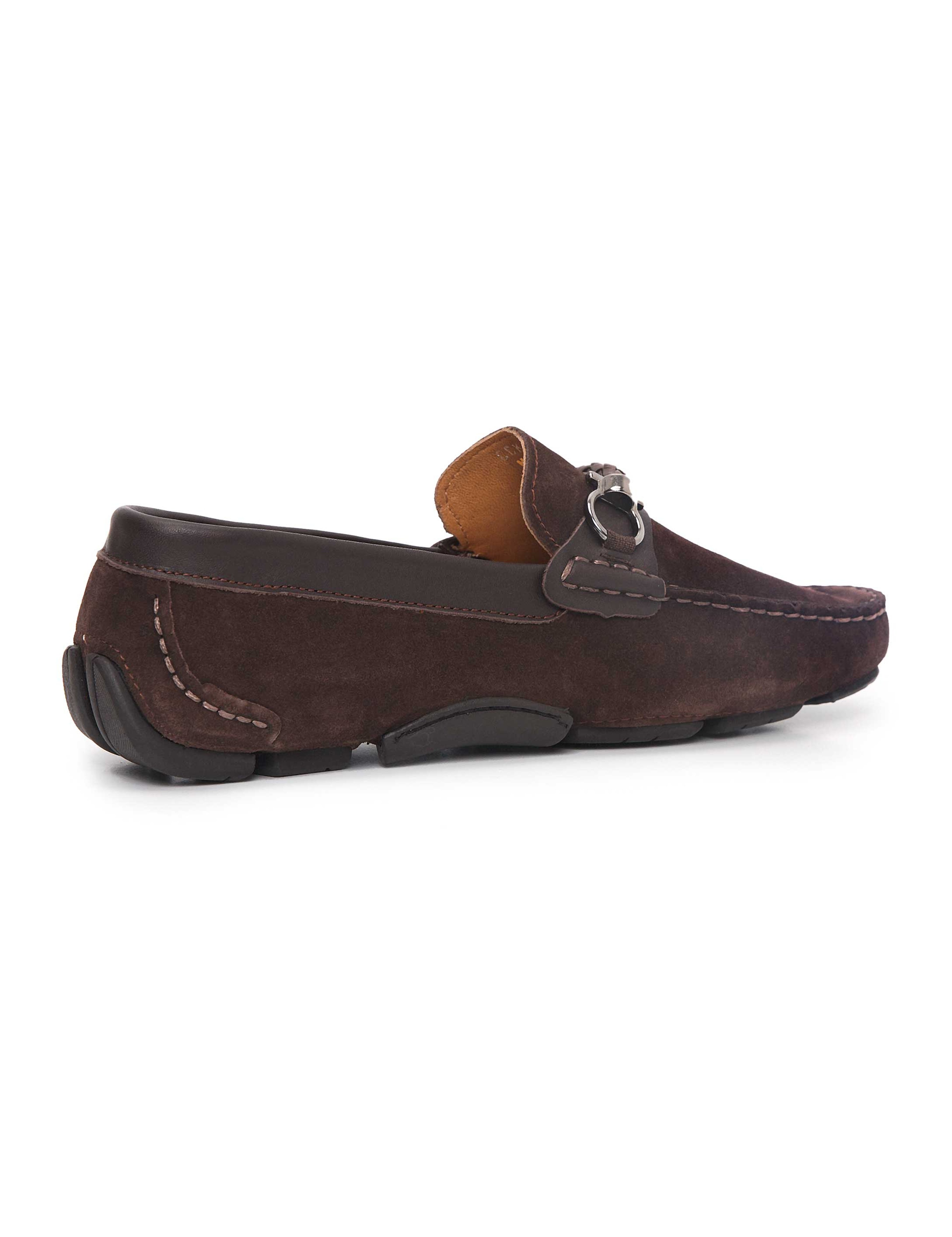 Kahverengi Slim Fit Ayakkabı - Image 3