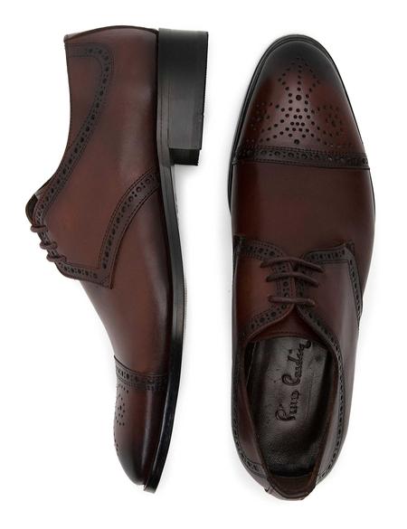 Kahverengi Slim Fit Ayakkabı - 50195474012