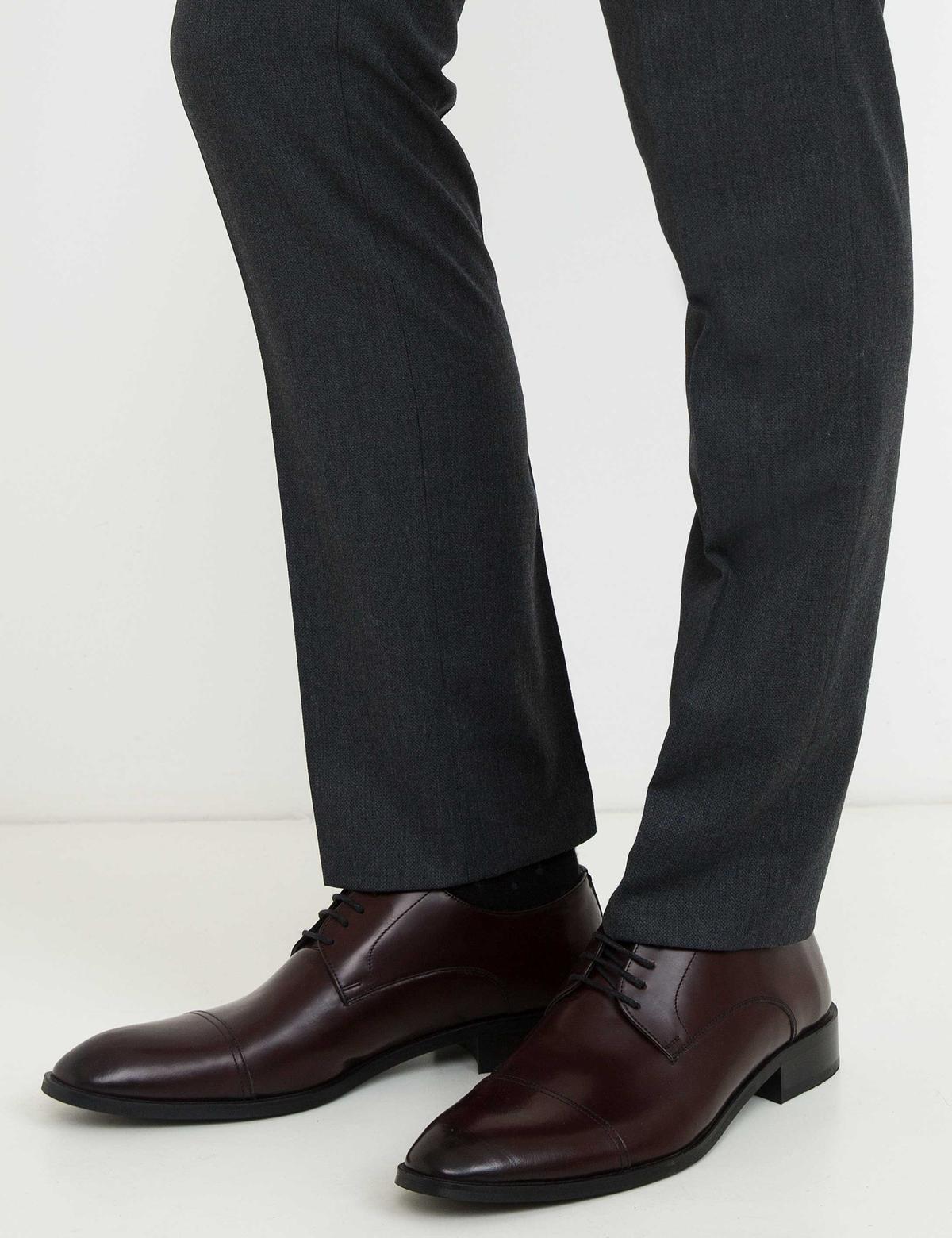 Bordo Klasik Ayakkabı - 50195480009