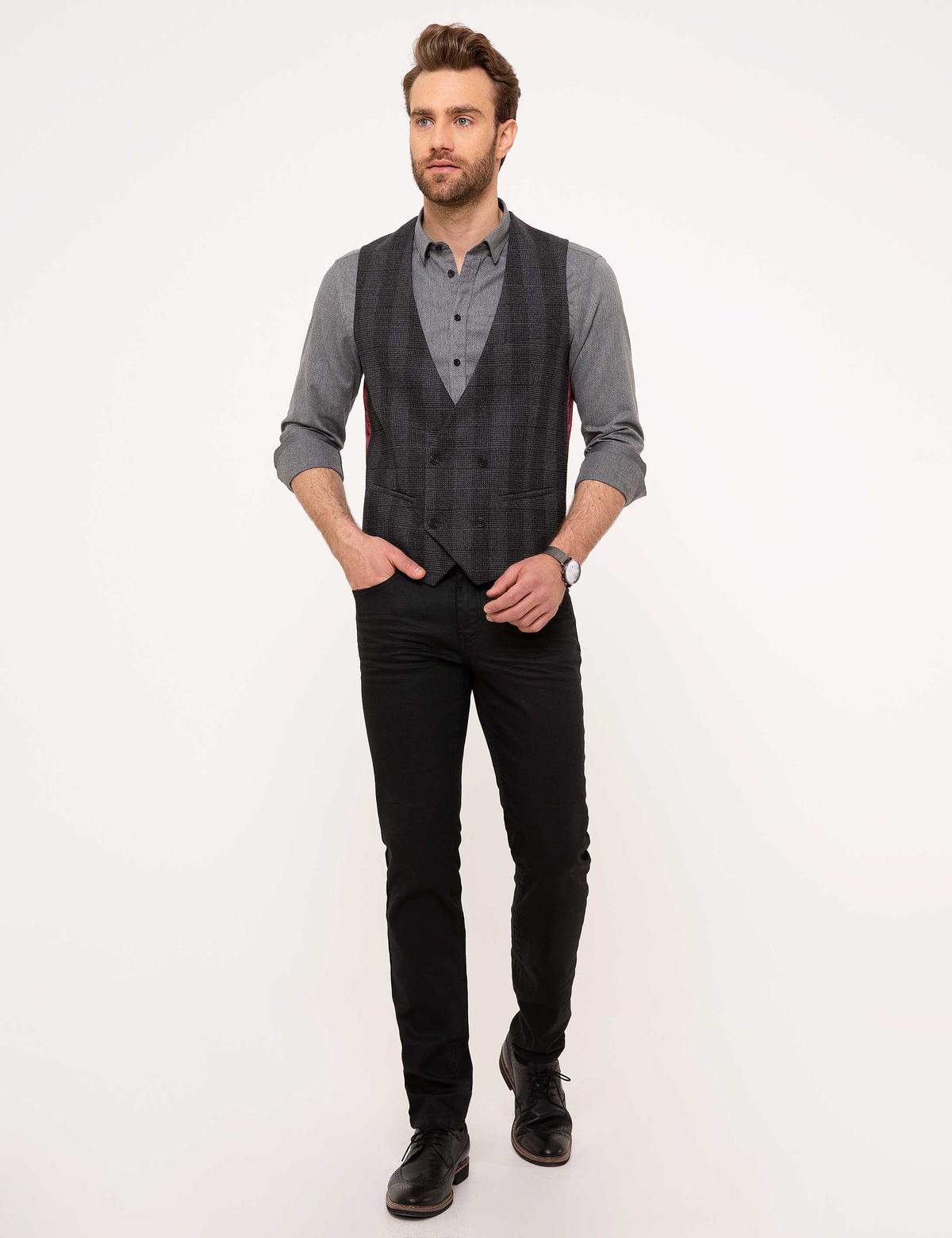 Gri Yelek - 50195488004