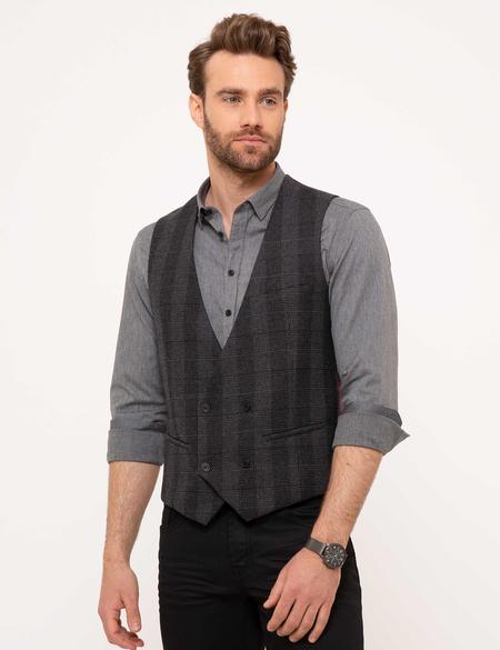 Gri Yelek - 50195488004