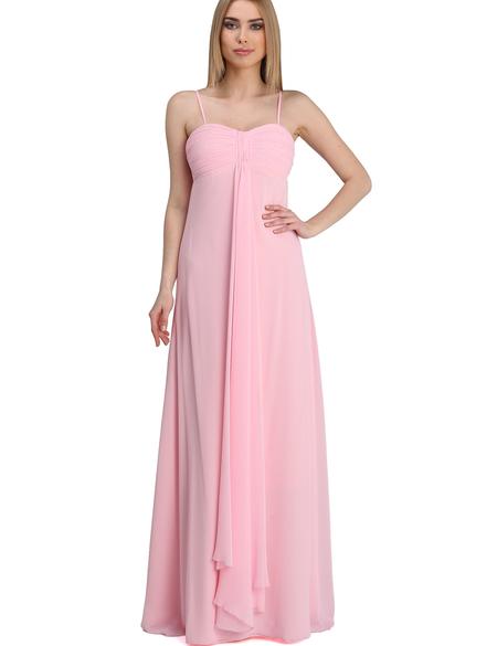 Pembe Dokuma Elbise - 50195607006