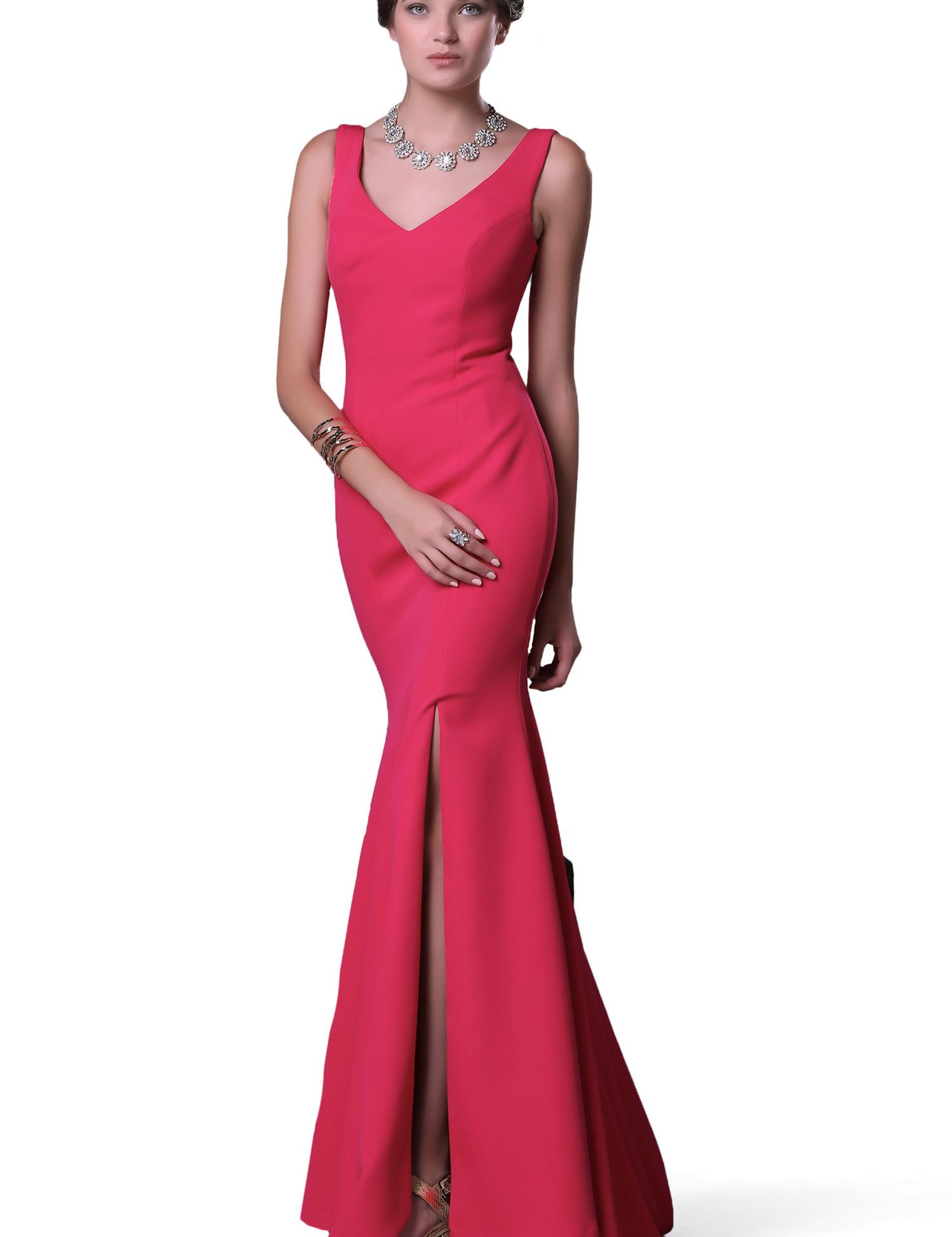 Kırmızı Dokuma Elbise