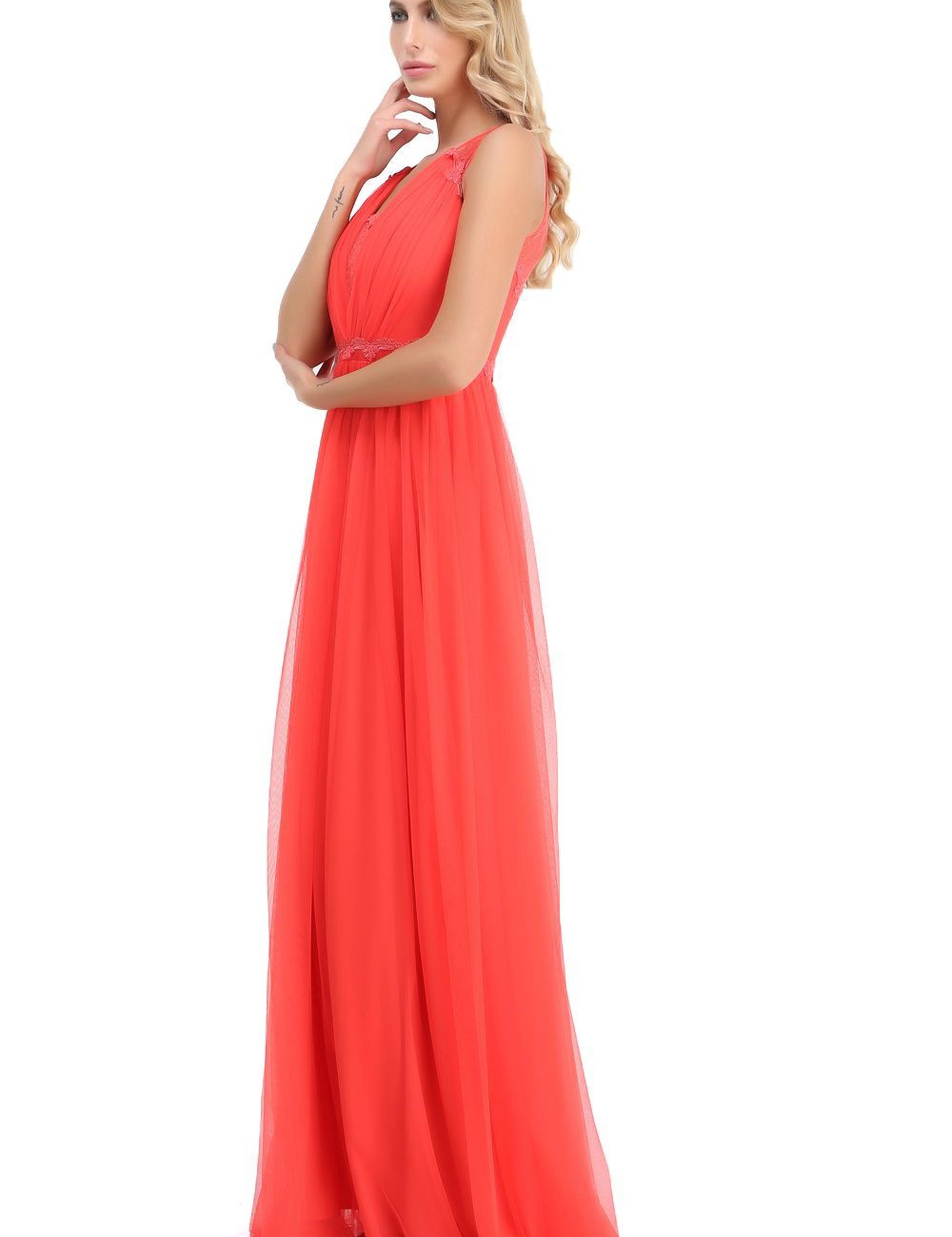 Kırmızı Dokuma Elbise