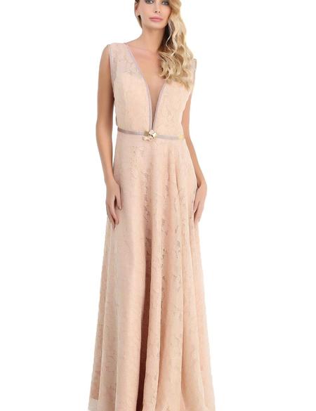 Pembe Dokuma Elbise - 50195635006