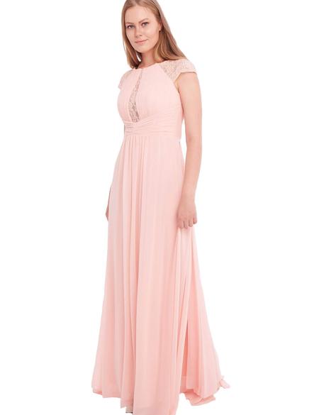 Pembe Dokuma Elbise - 50195655005