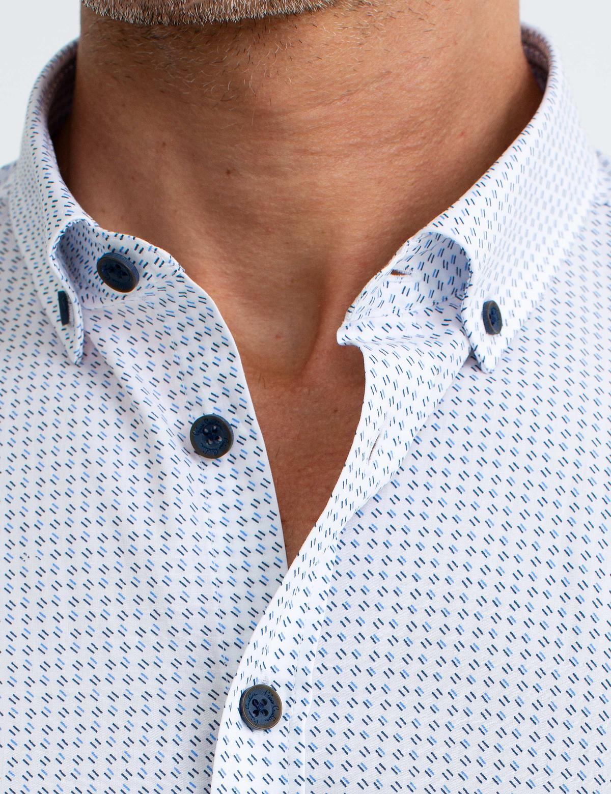 Slim Beyaz Gömlek - 50198146007