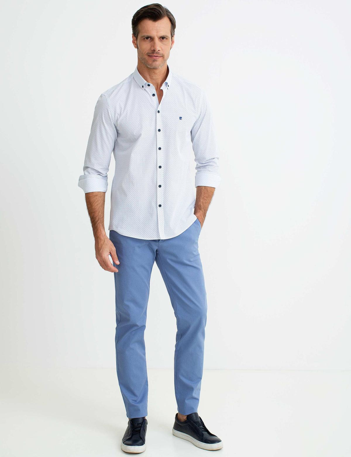 Slim Beyaz Gömlek - 50198146007