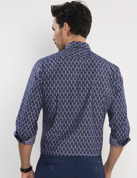 Lacivert Slim Fit Gömlek - 50198310001