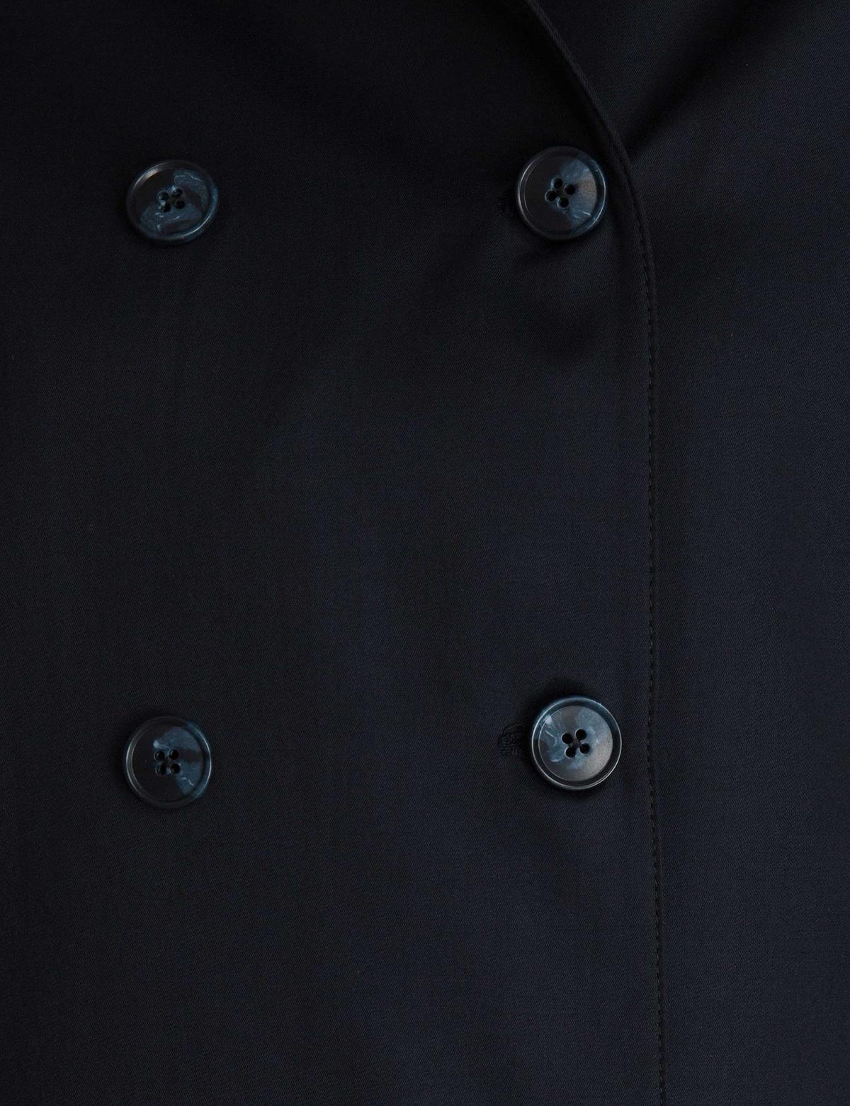 Lacivert Slim Fit Trençkot - 50198757011