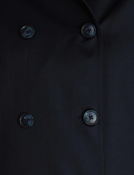 Lacivert Slim Fit Trençkot - 50198757011