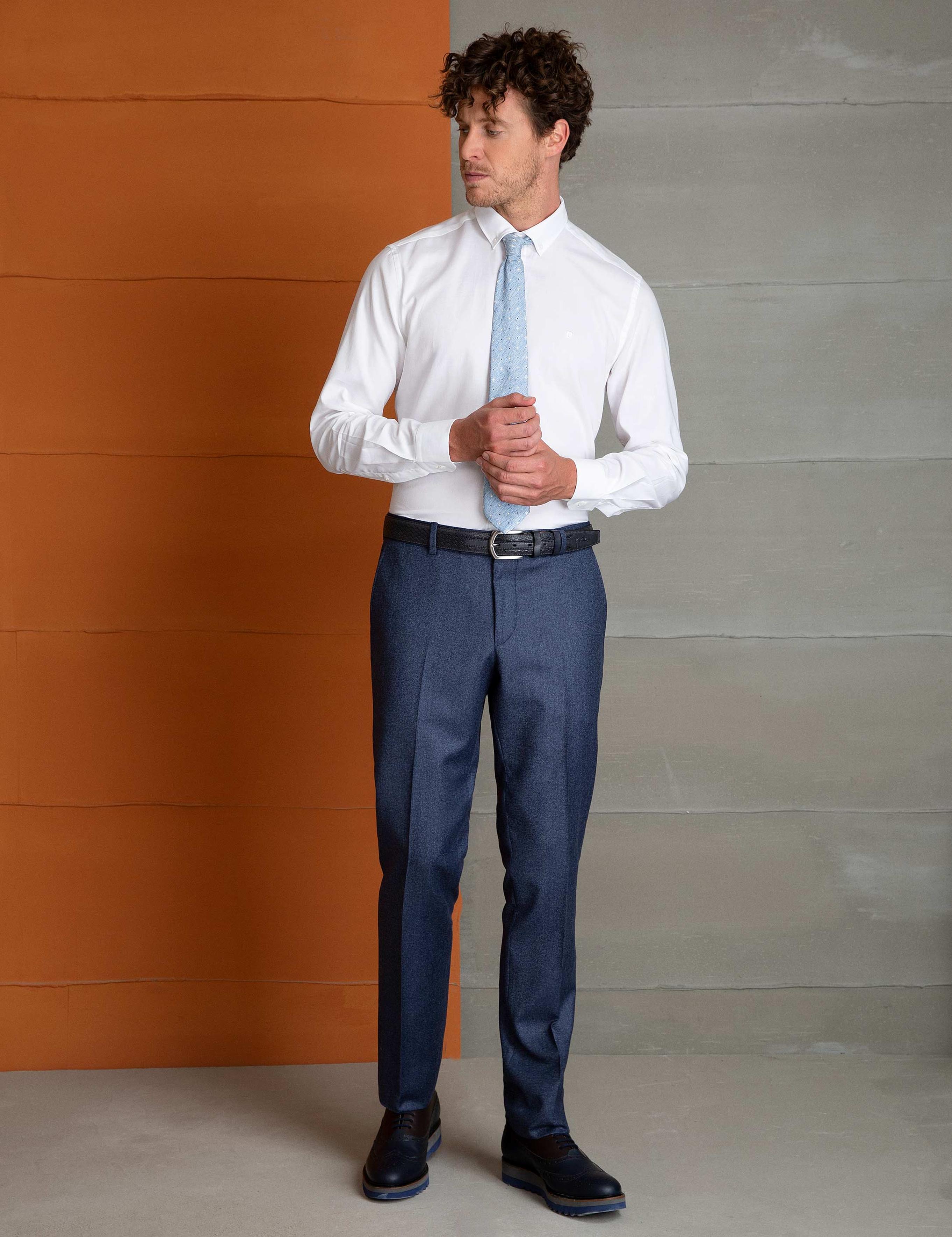 Beyaz Slim Fit Gömlek