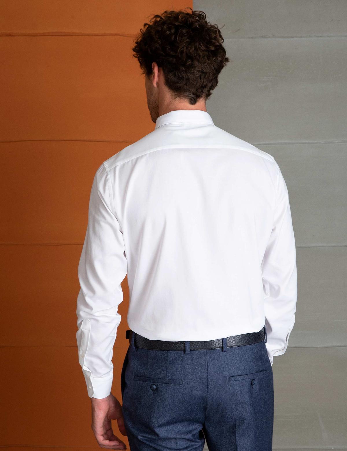 Beyaz Slim Fit Gömlek - 50198910007