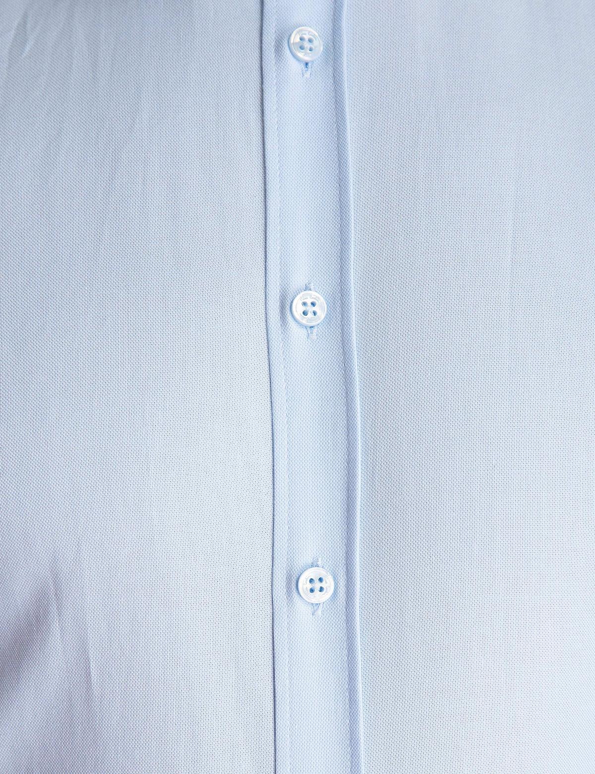 Açık Mavi Slim Fit Gömlek - 50198922008