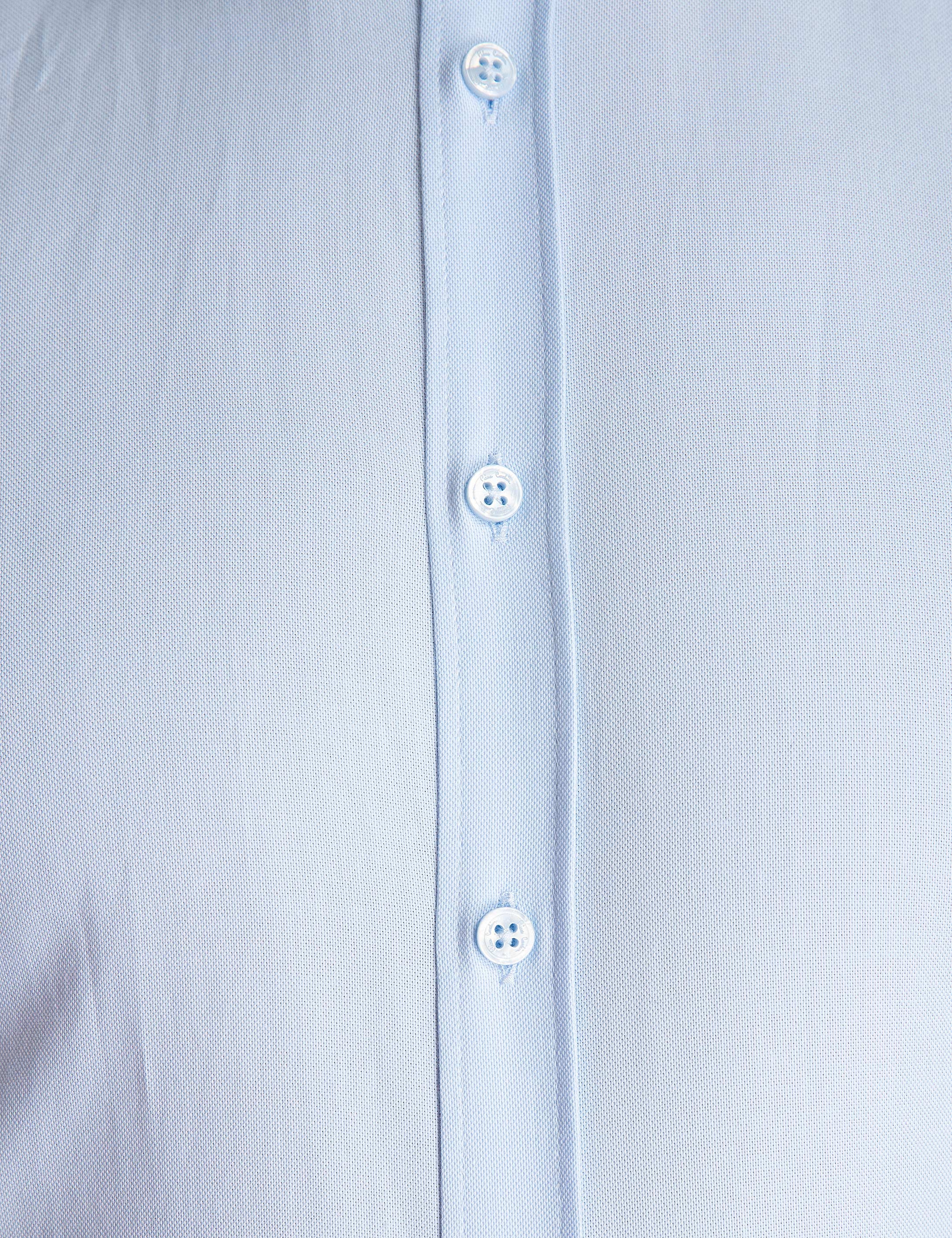 Açık Mavi Slim Fit Gömlek - Image 4