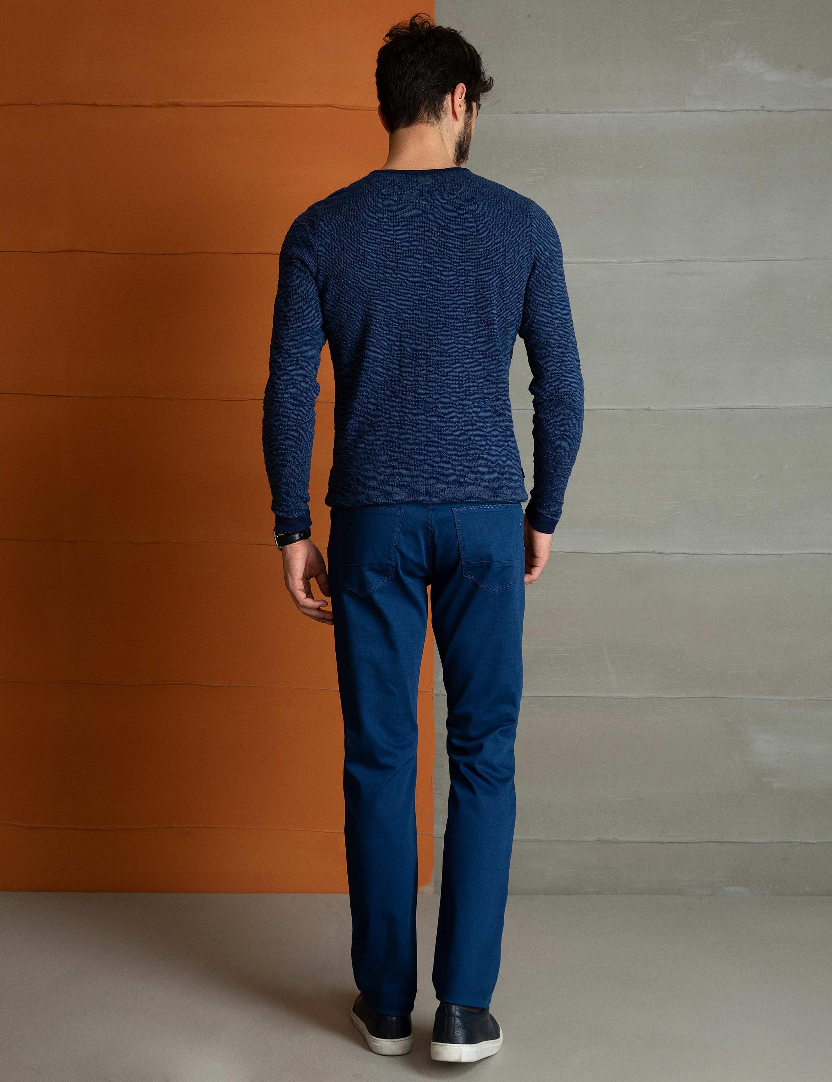 İndigo Slim Fit Chino Pantolon