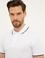 Beyaz Slim Fit Polo Yaka T-Shirt