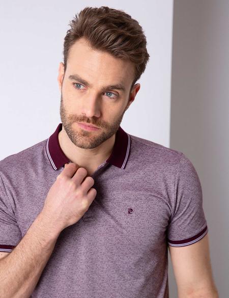 Bordo Slim Fit Tişört - 50199336001