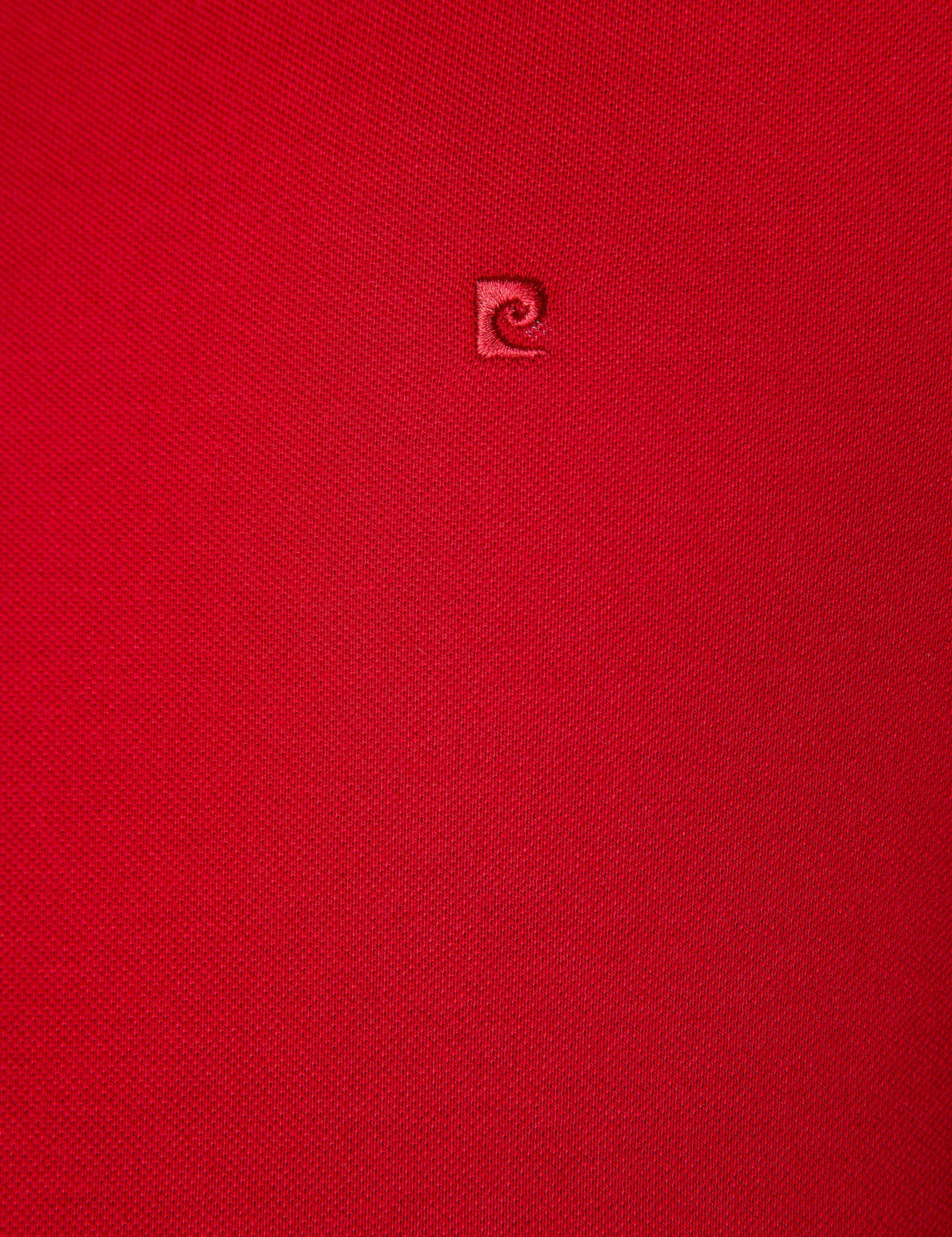 Kırmızı Slim Fit Basic Polo Yaka T-Shirt