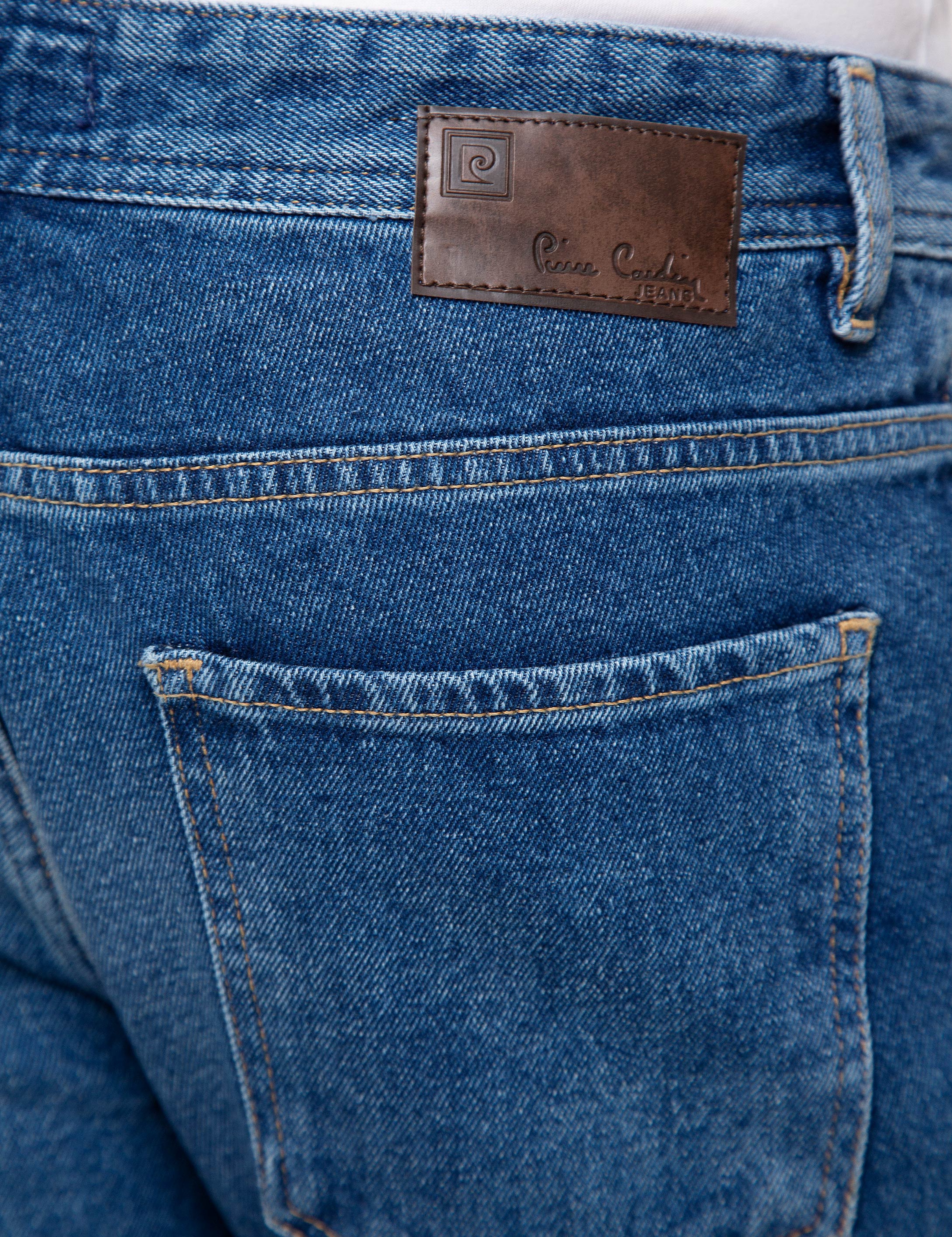 Lacivert Denim Pantolon - Image 4