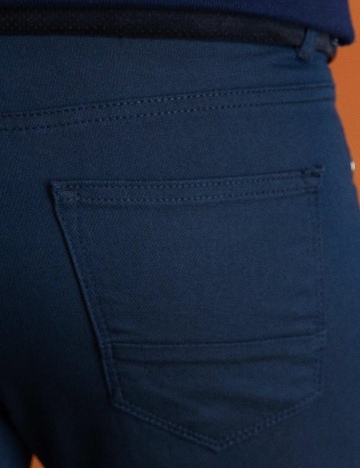 Lacivert Slim Fit Chino Pantolon - 50199468021