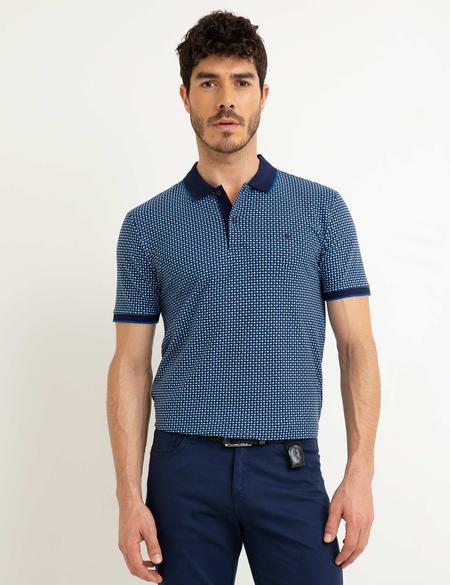 Lacivert Slim Fit T-Shirt - 50199485008