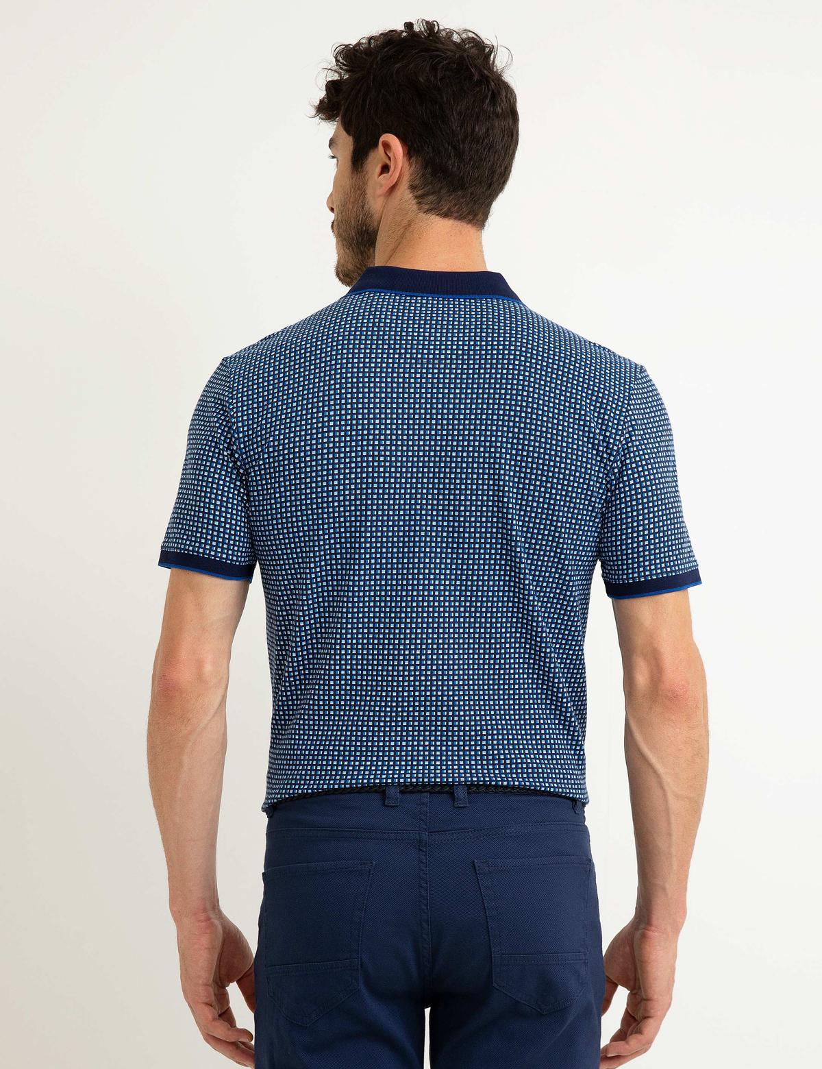 Lacivert Slim Fit T-Shirt - 50199485008