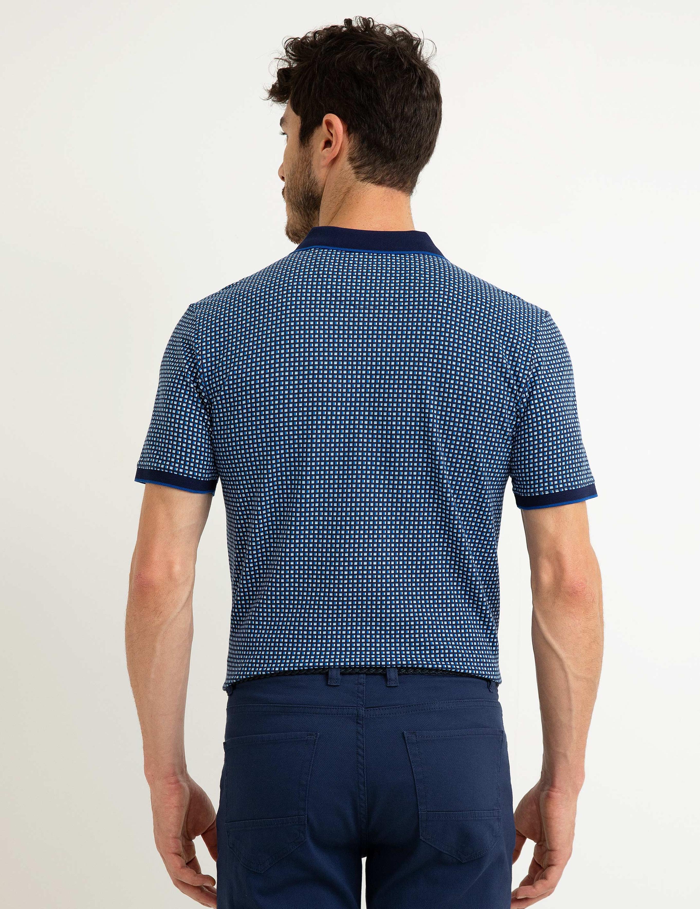 Lacivert Slim Fit T-Shirt