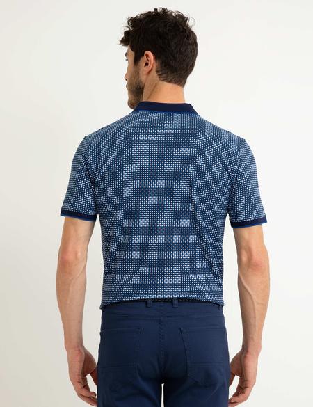 Lacivert Slim Fit T-Shirt - 50199485008