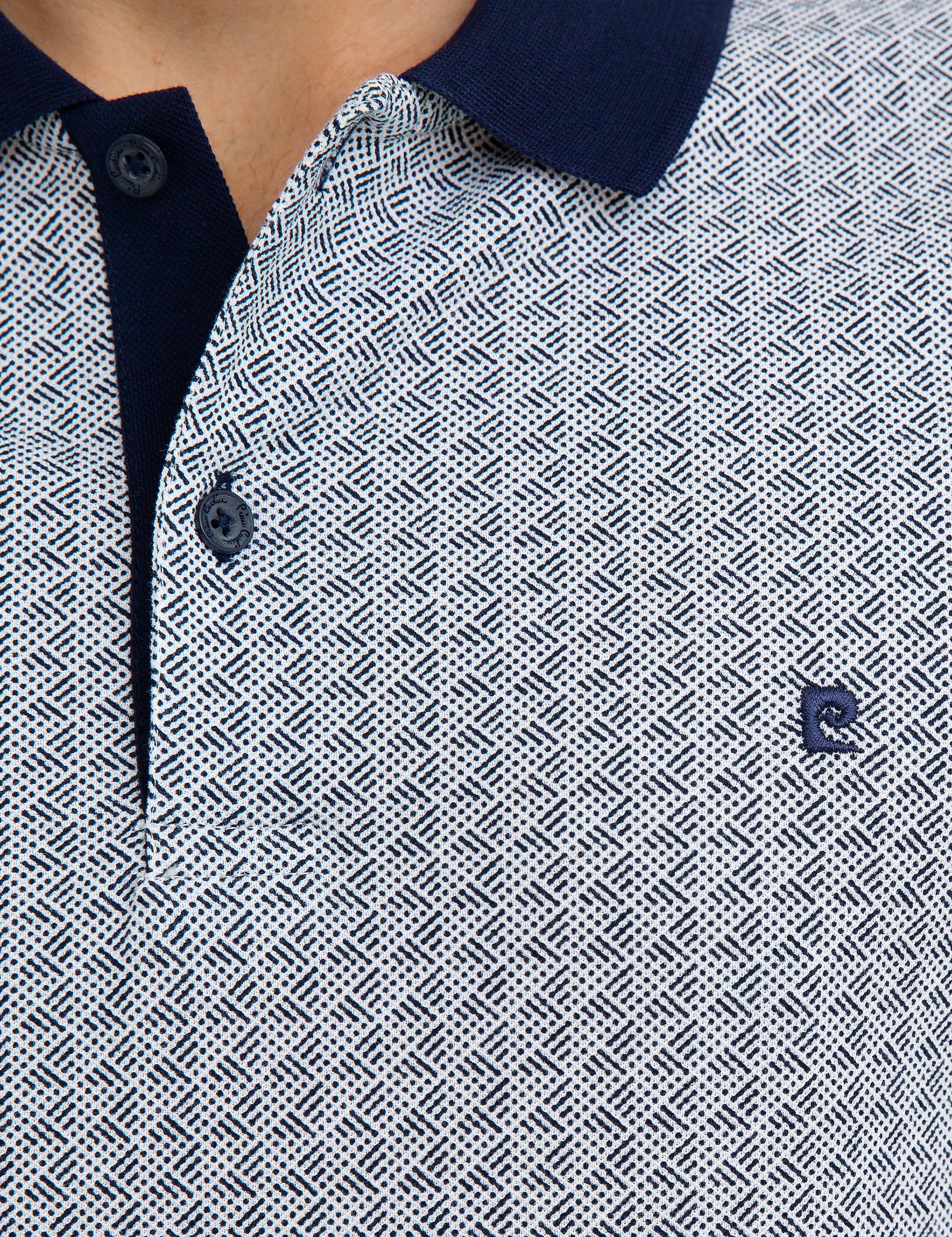 Lacivert Slim Fit Polo Yaka T-Shirt