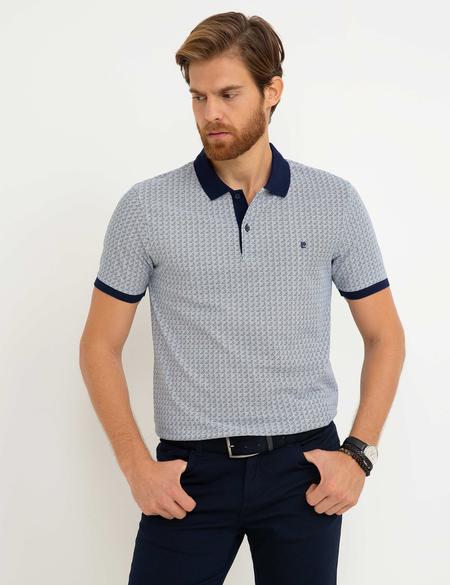Lacivert Slim Fit Polo Yaka T-Shirt - 50199487001