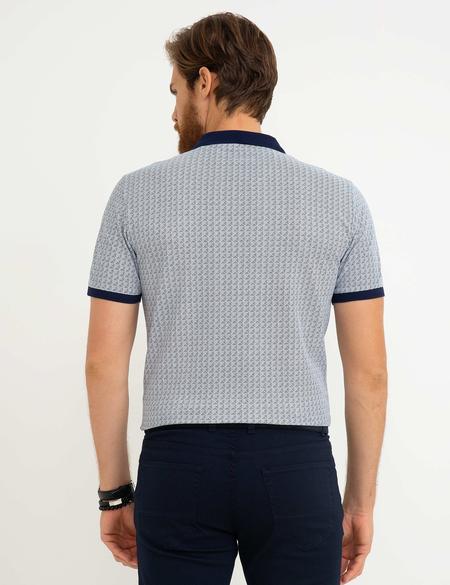 Lacivert Slim Fit Polo Yaka T-Shirt - 50199487001