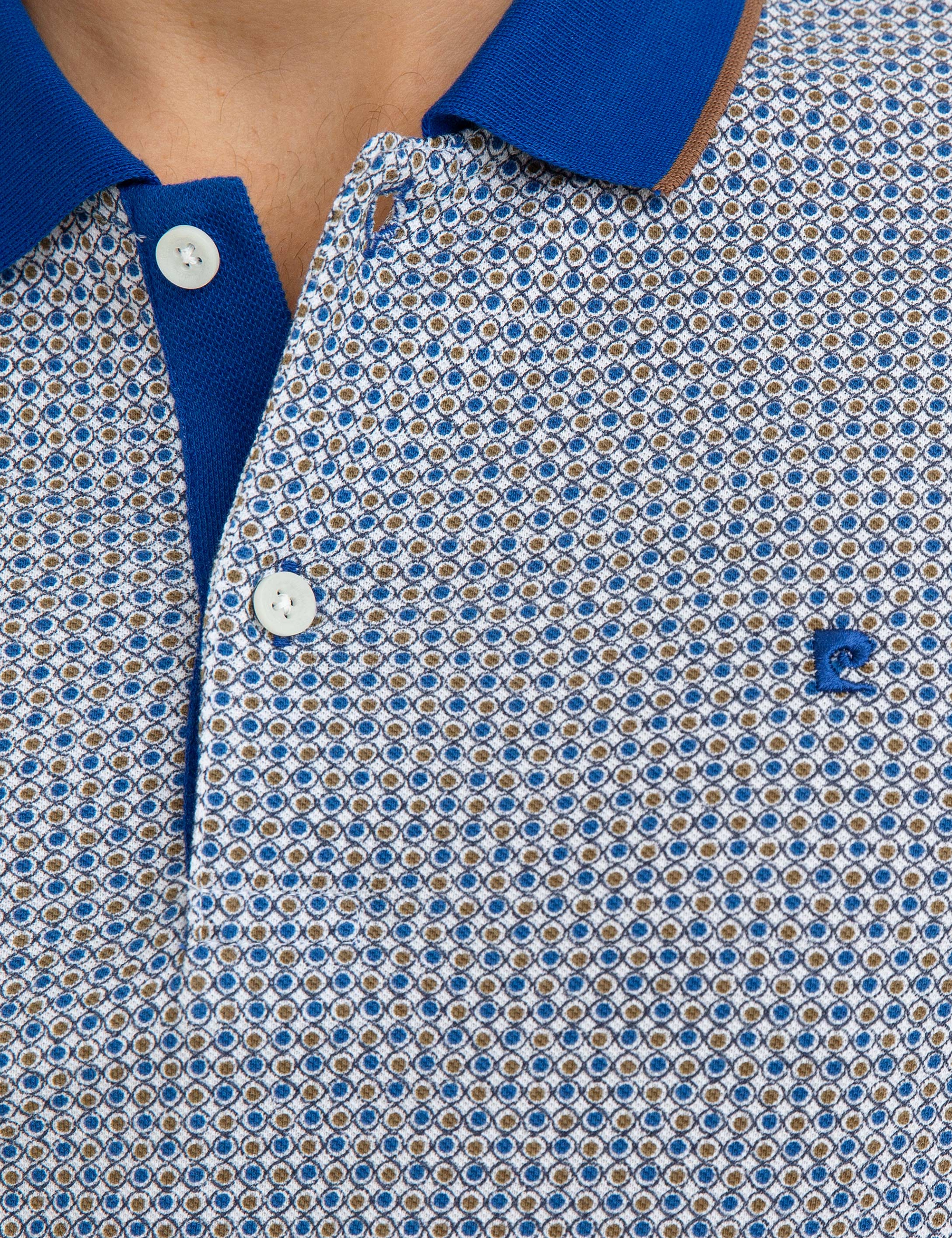 Lacivert Slim Fit Polo Yaka T-Shirt - Image 4