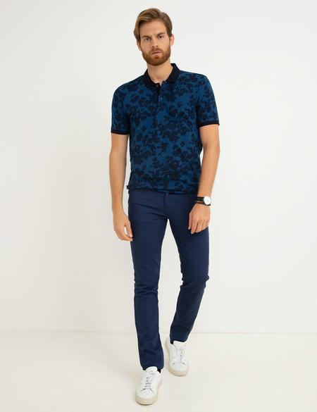 Lacivert Slim Fit T-Shirt - 50199495001