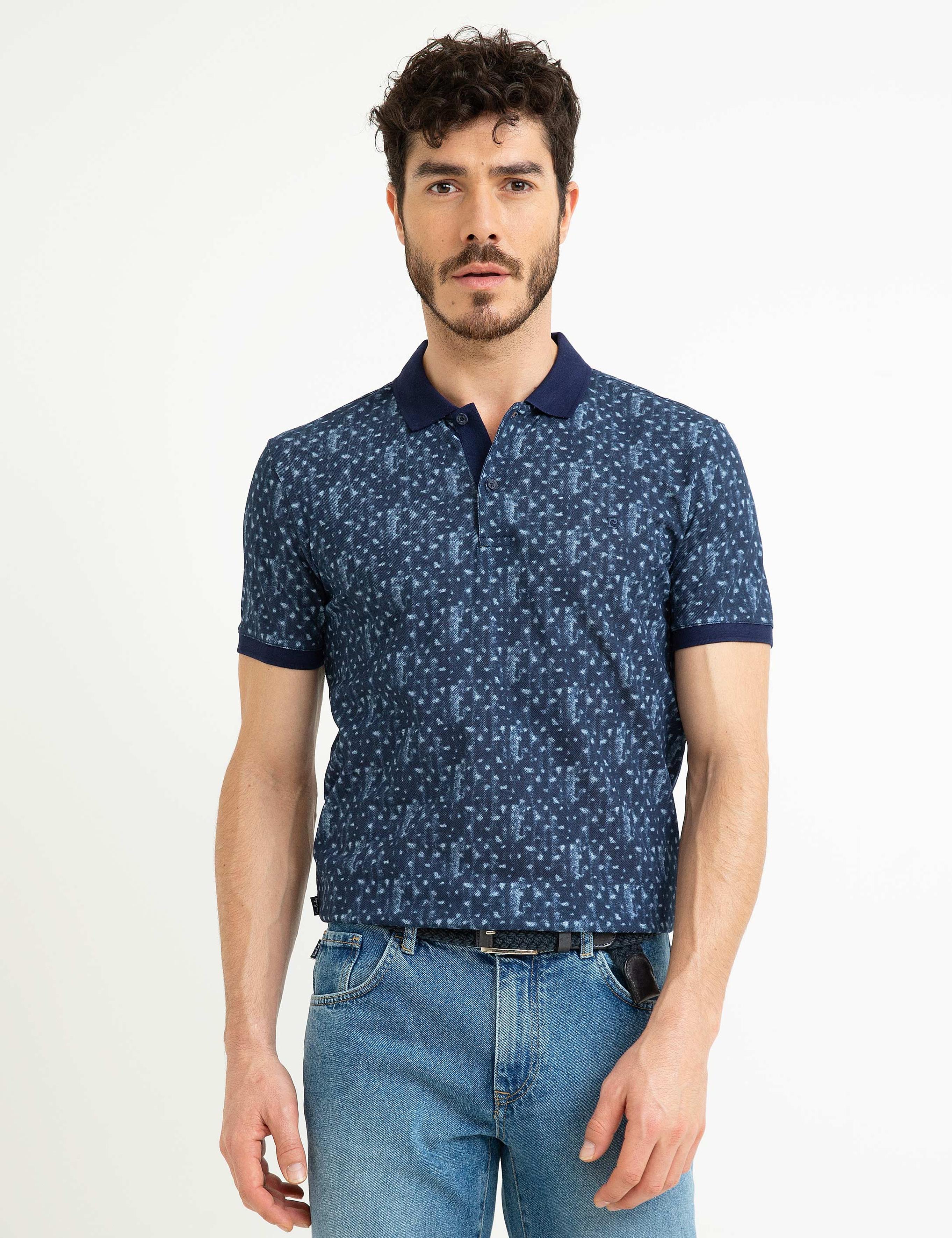 Lacivert Slim Fit Tişört