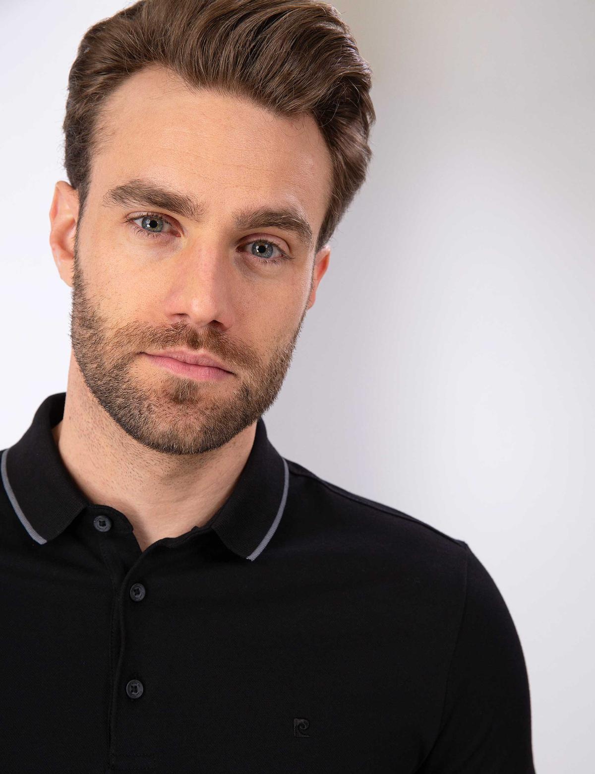 Siyah Slim Fit T-Shirt