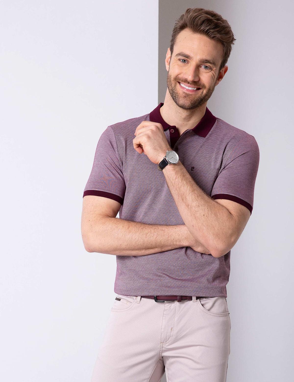 Bordo Regular Fit Tişört