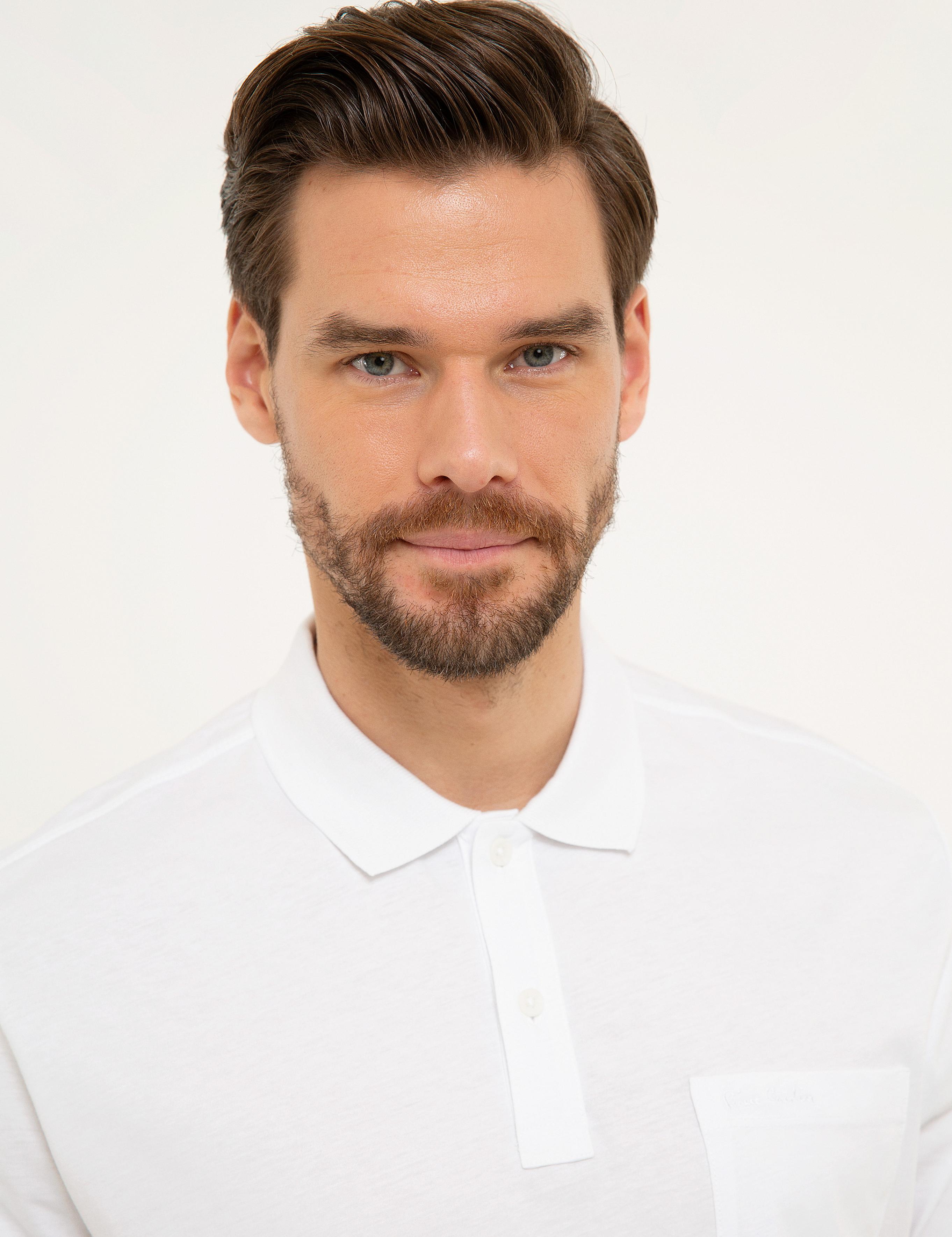 Beyaz Regular Fit Basic Tişört