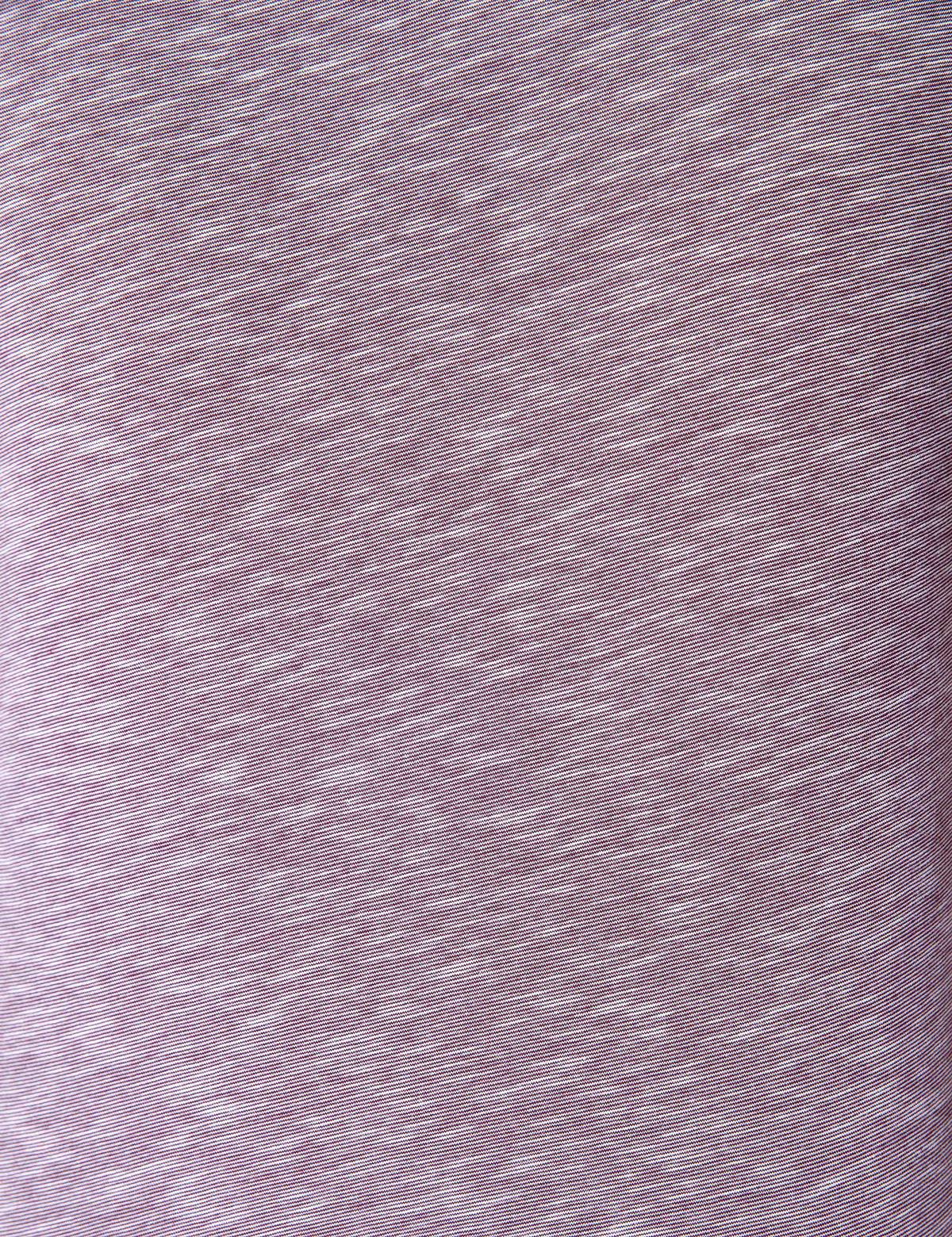 Bordo Slim Fit V Yaka Tişört - 50199638025