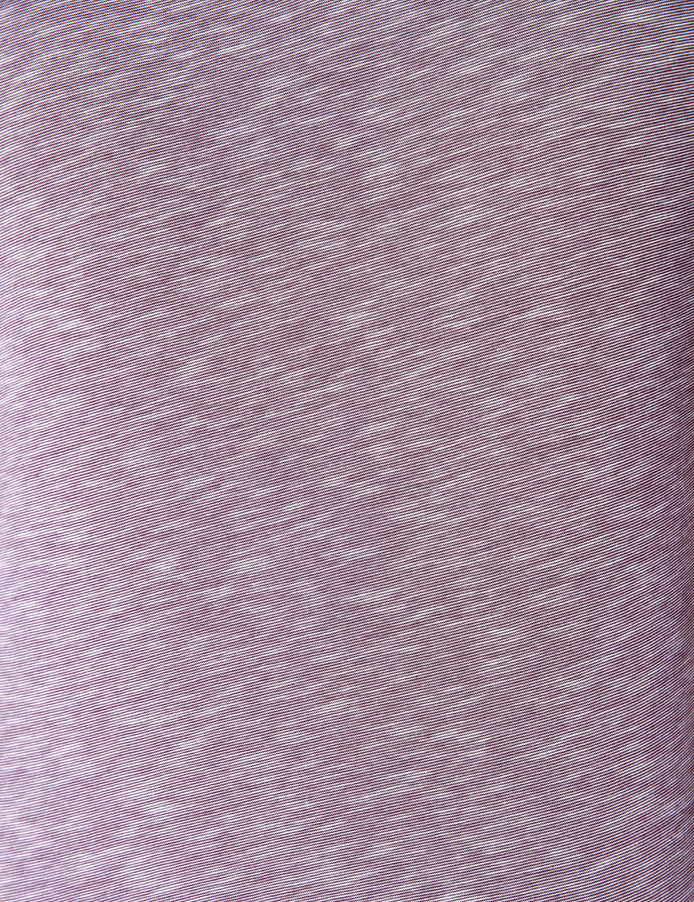 Bordo Slim Fit V Yaka Tişört