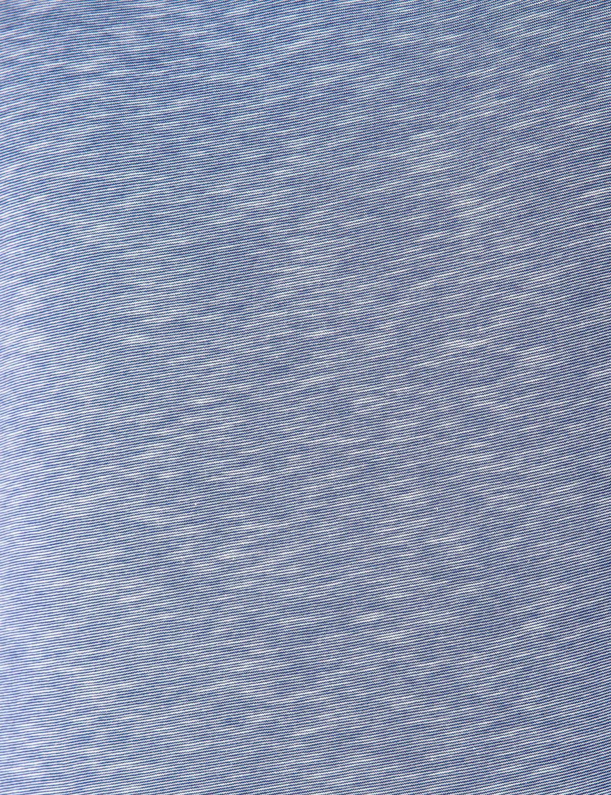 Lacivert Slim Fit V Yaka Tişört - 50199638053