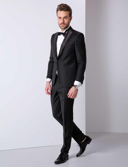 Siyah Damatlık Smokin - 50199911050