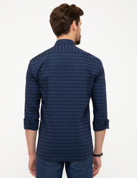 Lacivert Slim Fit Gömlek - 50200516015