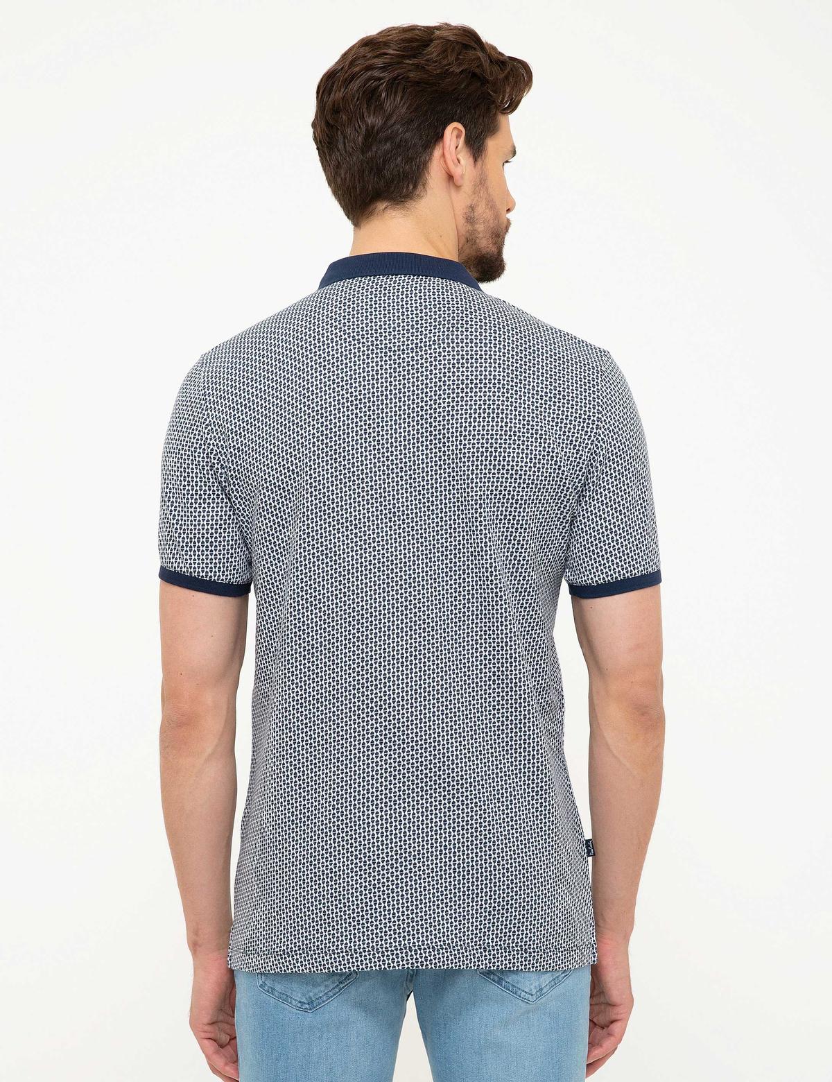 Lacivert Regular Fit Polo Yaka T-Shirt - 50200554005