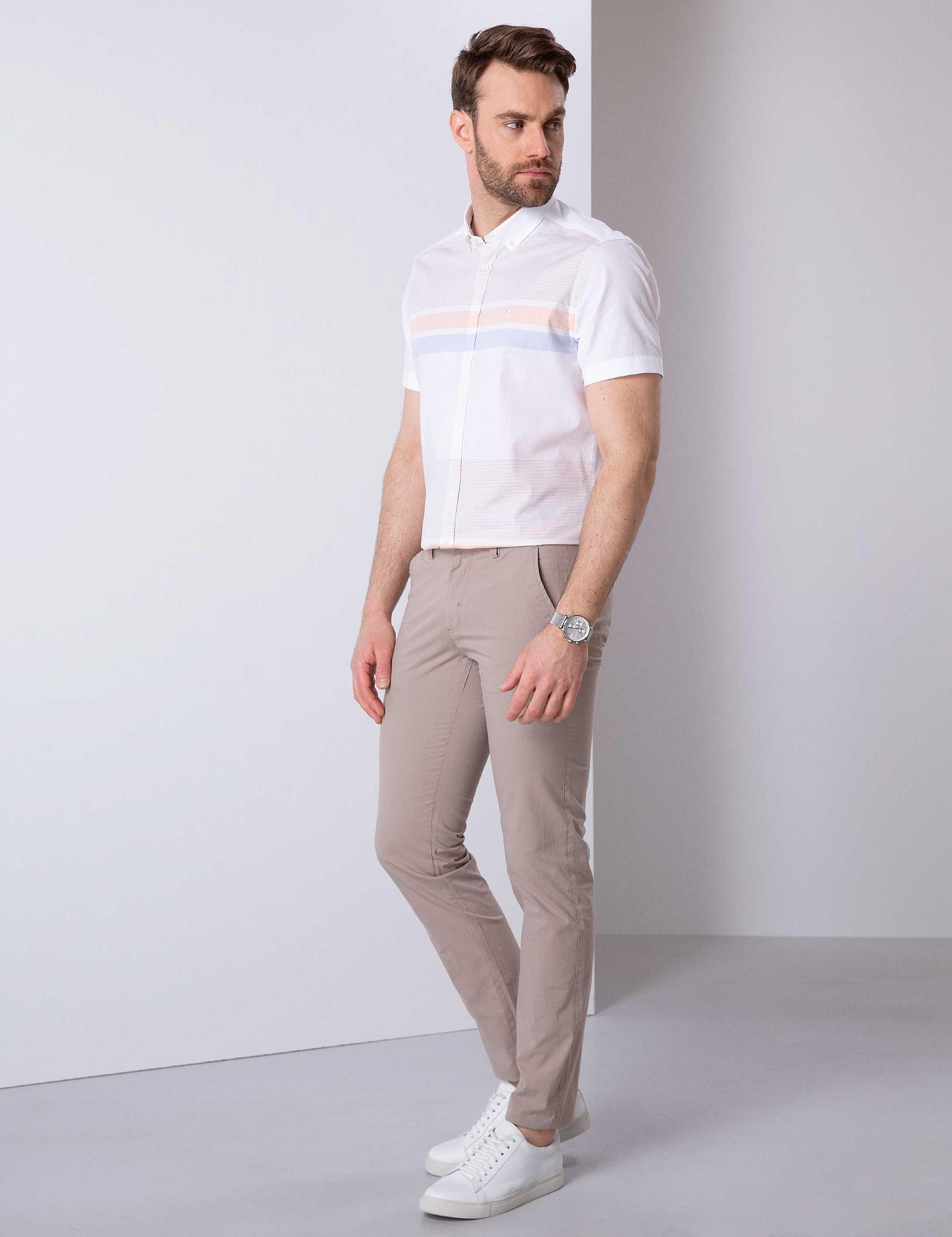 Taş Slim Fit Chino Pantolon