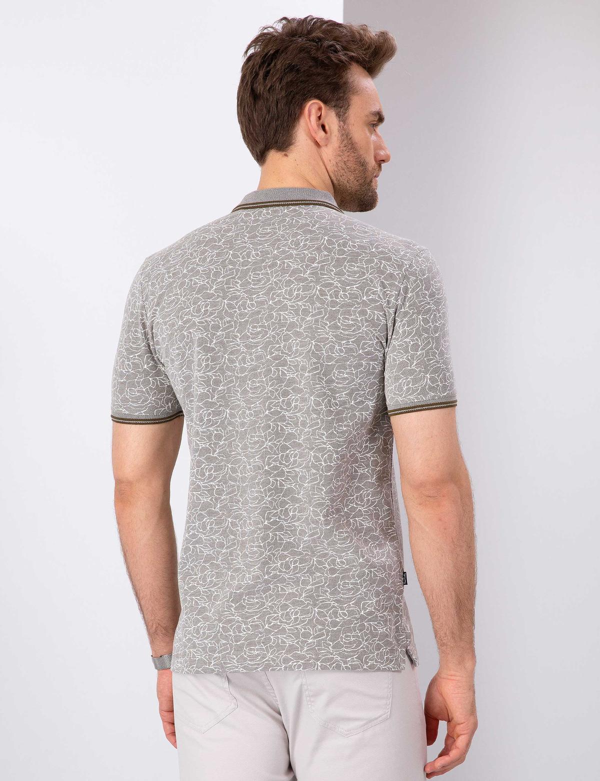 Gri Slim Fit T-Shirt - 50200688013