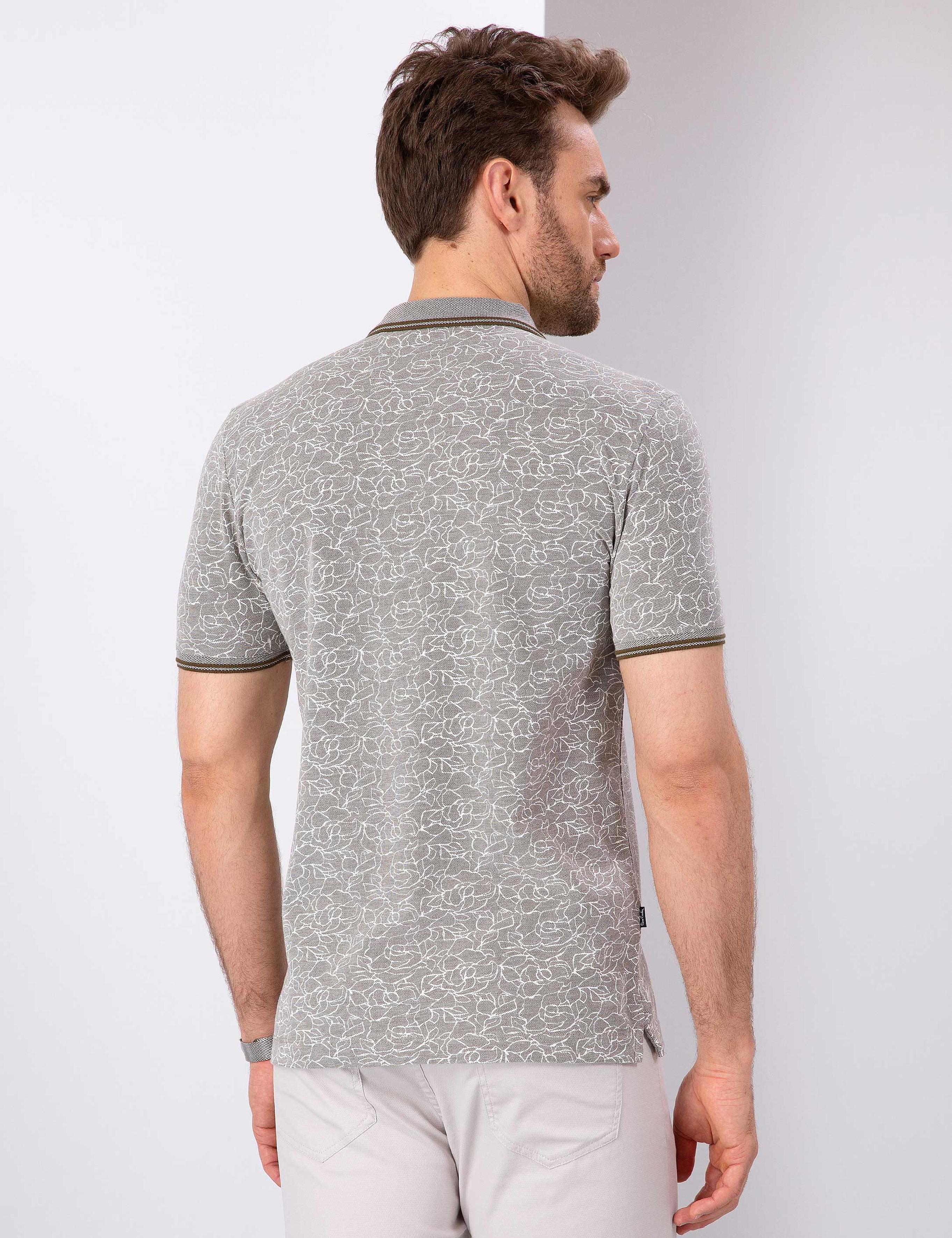 Gri Slim Fit T-Shirt